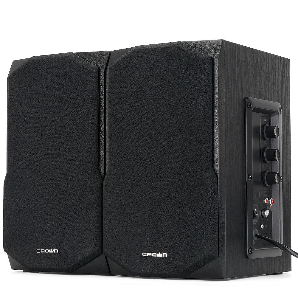 

Акустика 2.0 CROWN CMS-508, 50 Вт, черный, CMS-508
