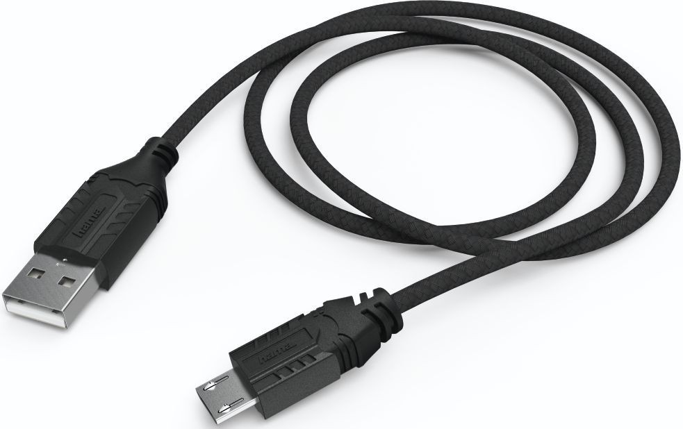 HAMA Зарядный кабель Hama Super Soft черный для: PlayStation 4
