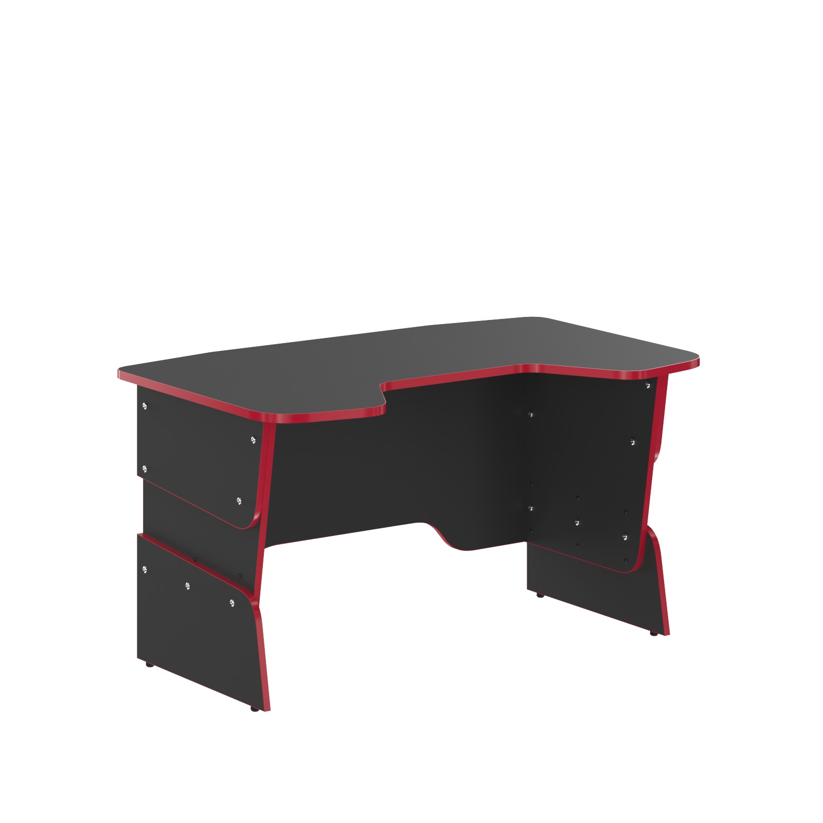 Игровой стол Skyland SKILLL STG 1385, ДСП/металл, черный/красный (00-07055550)