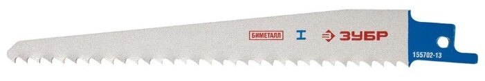 

пильное полотно ЗУБР 155702-13L150ммx126мм, быстрый рез, точный рез (прямой), универсальные, 1шт, 159514-2.5-S5