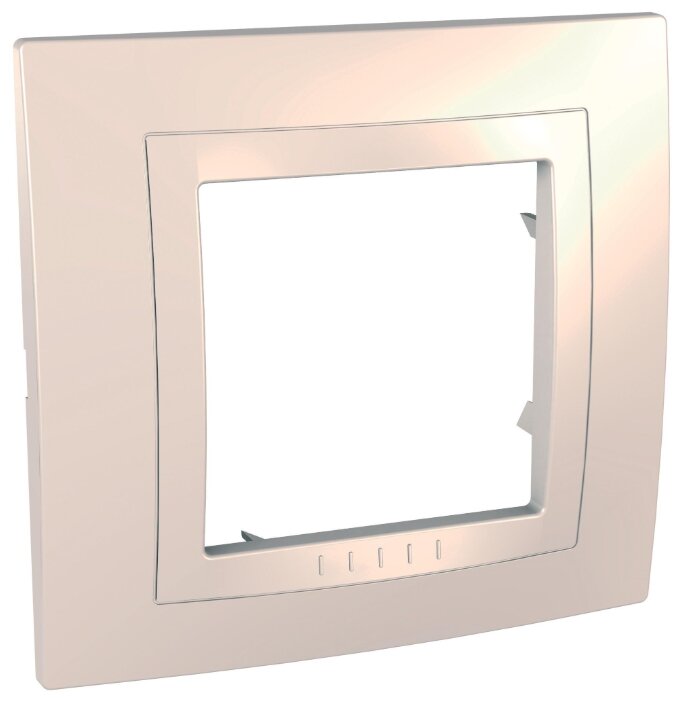 

Рамка Schneider Electric Unica MGU2.002.25M, горизонтальная, 1-пост, 2-модуля, бежевый (MGU2.002.25M), MGU2.002.25M
