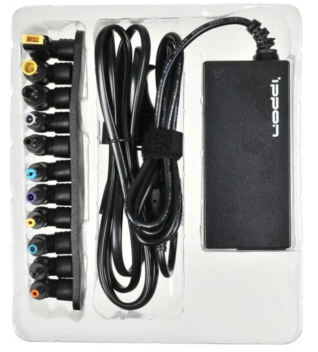 

Адаптер питания ноутбука Ippon E40, 40Вт, 18.5-20V, 1A, черный, E40