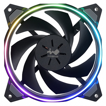 

Вентилятор Inwin Sirius Loop ASL120, 120 мм, 1800rpm, 27 дБ, 4-pin, 1шт, RGB (ASL120FAN-1PK), Sirius Loop ASL120
