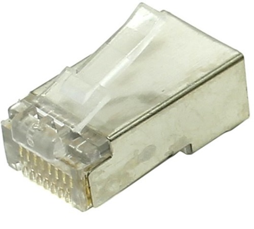

Коннектор RJ-45 8P8C категория 5e, экранированный, 5bites (US060A)