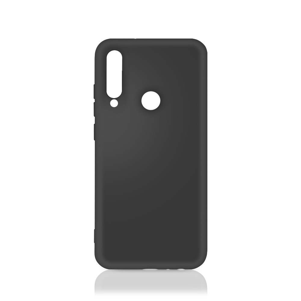

Чехол DF для смартфона Huawei Y6p, силикон, микрофибра, черный (hwOriginal-15)