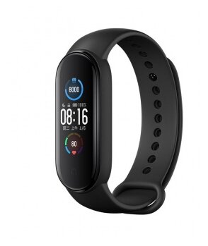 Фитнес-браслет Xiaomi Mi Smart Band 5, черный