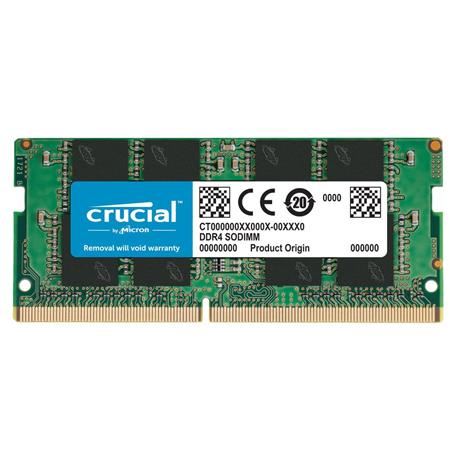 

Память DDR4 SODIMM 8Gb, 2666MHz, CL19, 1.2 В, Crucial (CT8G4SFRA266), CT8G4SFRA266