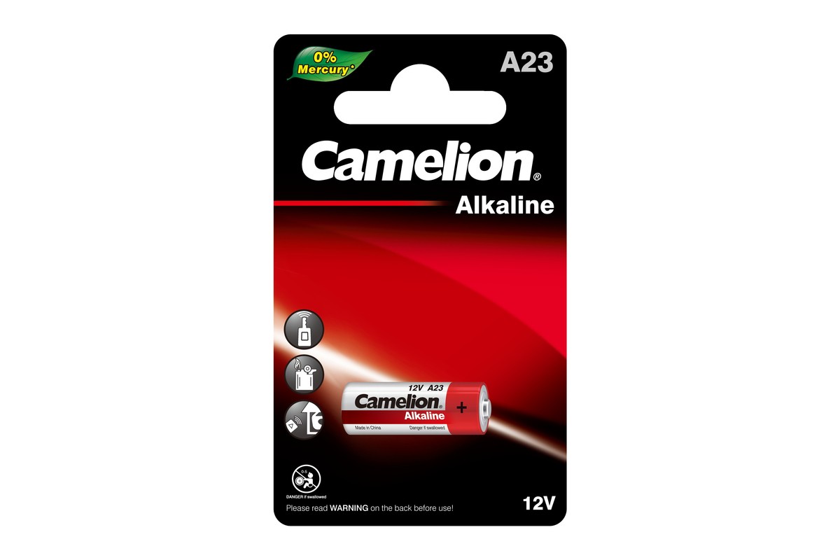 

Батарейка Camelion LR23A BL-1 Mercury Free, LR23, 12V, 1 шт. (12827)