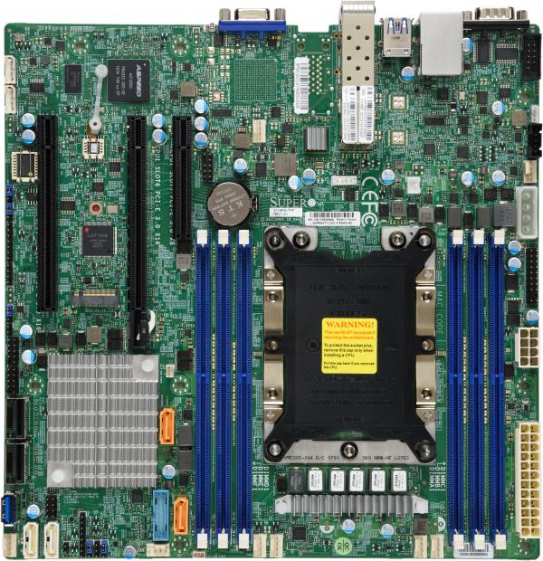 

Материнская плата Supermicro MBD-X11SPM-TPF, 1xSocket3647, iC622, 6xDDR4, 2PCI-Ex16, PCI-Ex8, 1xM.2, 12SATA3 RAID 0/1/5/10, 2x10GLAN SFP+, 6xUSB 2.0, 5xUSB 3.0, VGA, mATX, Retail, MBD-X11SPM-TPF