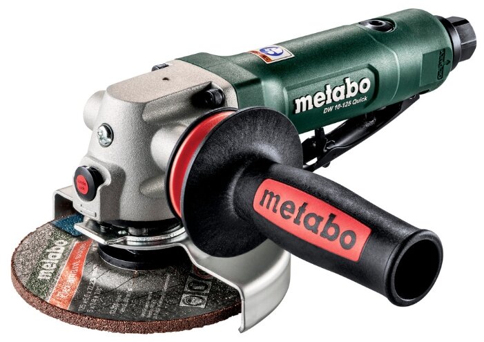 

Угловая пневмошлифмашина Metabo DW 10-125 Quick, 1/4", 125мм, 6.3 бар, 500л/мин, 12000 об/мин, 2кг (601591000), DW 10-125 Quick