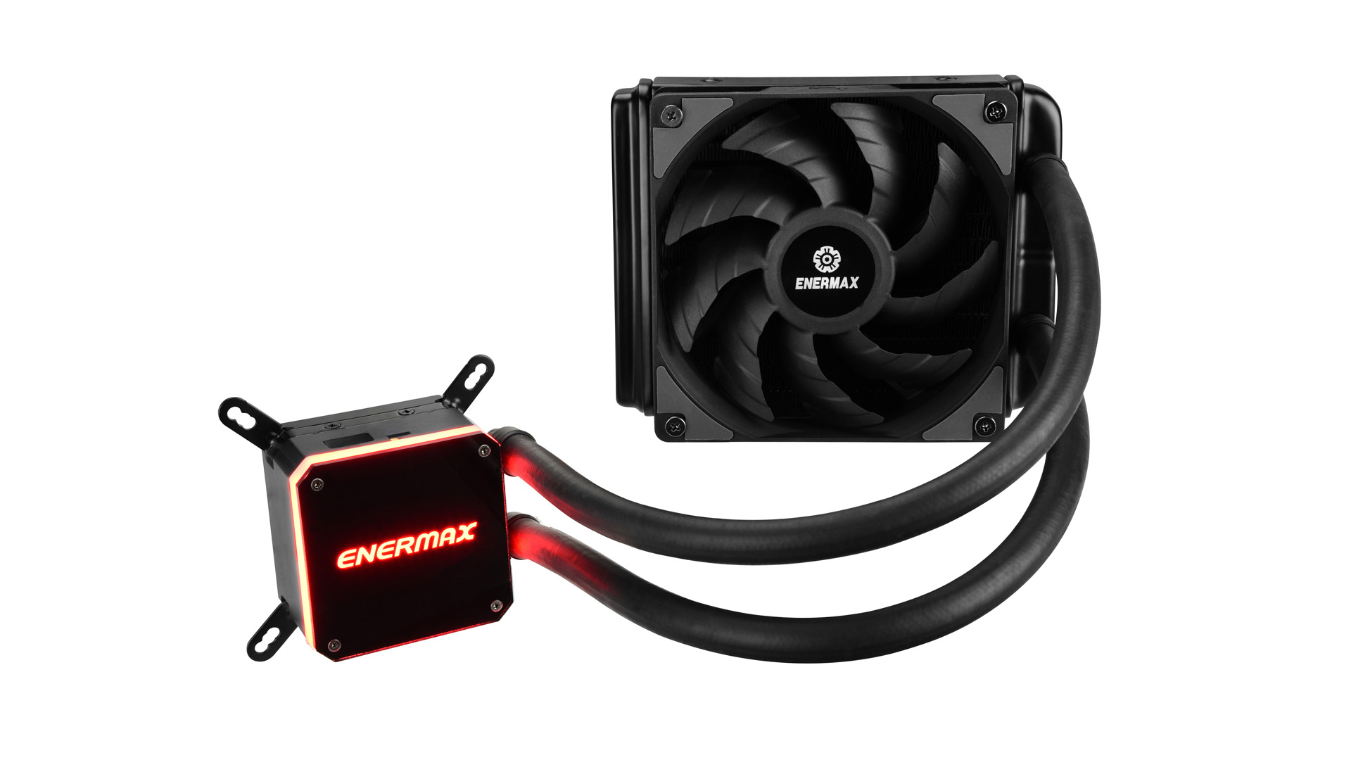

Жидкостное охлаждение Enermax LIQMAX III для Socket 115x/2066/2011/2011-3/1356/1366/1200/AM4/AM3/AM3+/FM1/AM2+/FM2/FM2+, 300Вт, 1x120мм, RGB LED (ELC-LMT120-HF), LIQMAX III