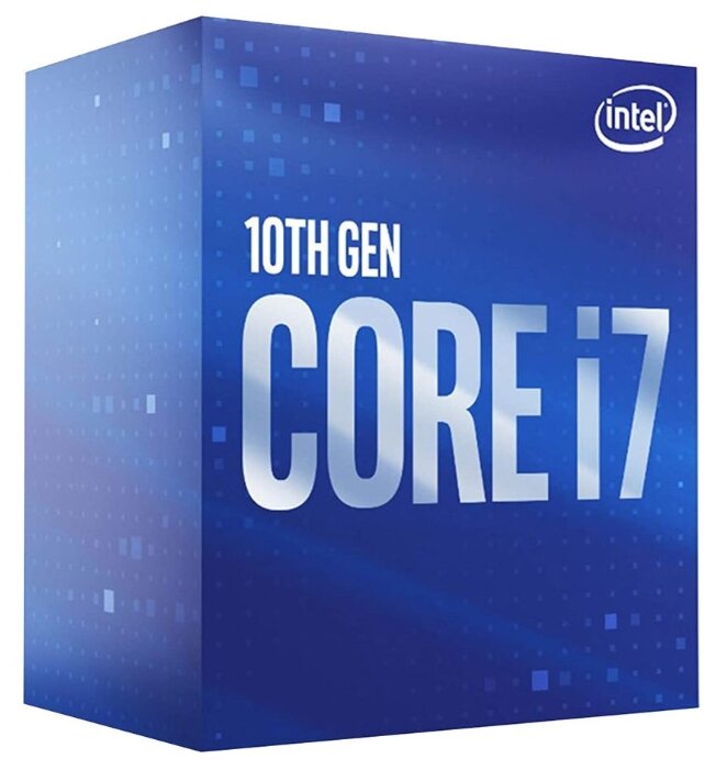 

Процессор Intel Core i7-10700F Comet Lake-S, 8C/16T, 2900MHz 16Mb TDP-65 Вт LGA1200 BOX (BX8070110700F), 10700F