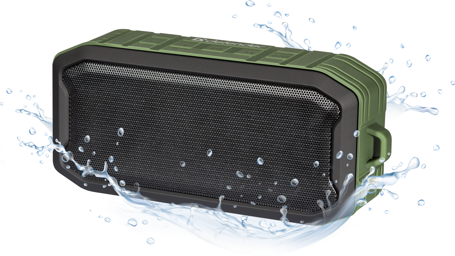 

Портативная акустика Defender G14, 7W, FM, USB, microSD, Bluetooth, черный/зеленый (65014), G14