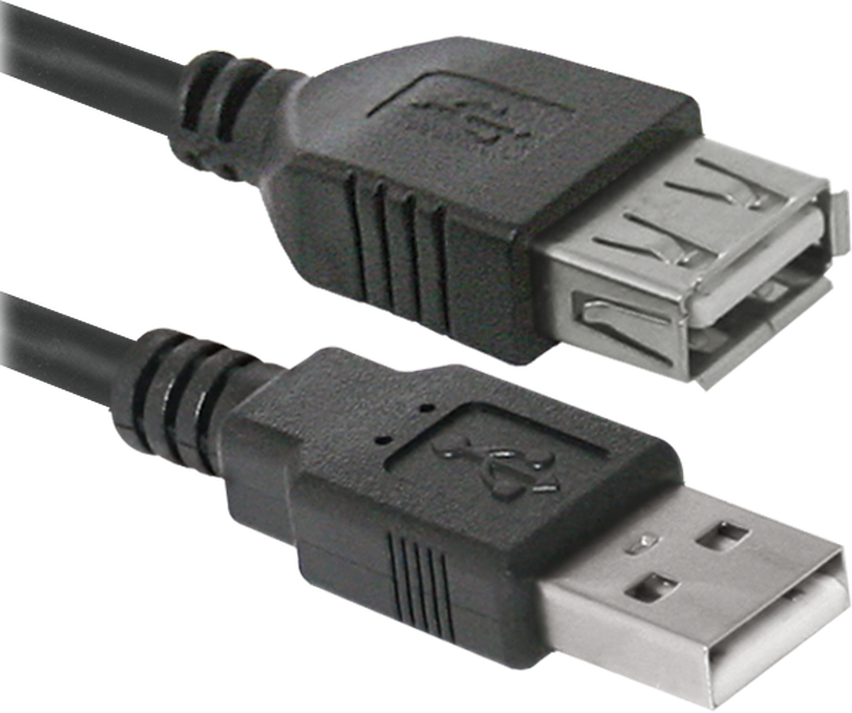 

Кабель-удлинитель USB(Am)-USB(Af), 5 м, черный, Defender (USB02-17/87454)