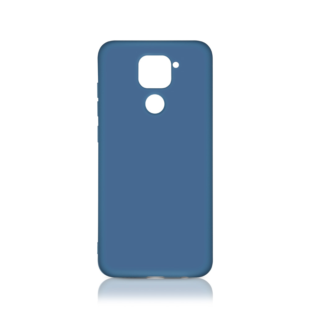 

Чехол-накладка DF DF xiOriginal-11 (blue) для смартфона Xiaomi redmi note 9, силикон, синий (DF xiOriginal-11 (blue))