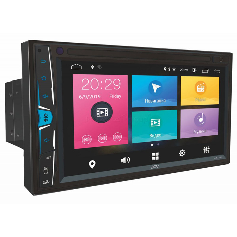 

Автомагнитола ACV AD-7190, 2 DIN, 4x50 Вт, USB (1395860), AD-7190