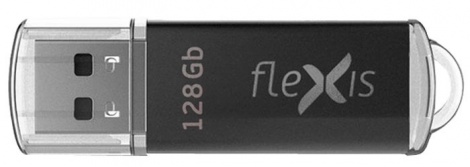 

Флешка 128Gb USB 3.0 Flexis RB-108, черный (FUB30128RBK-108), RB-108