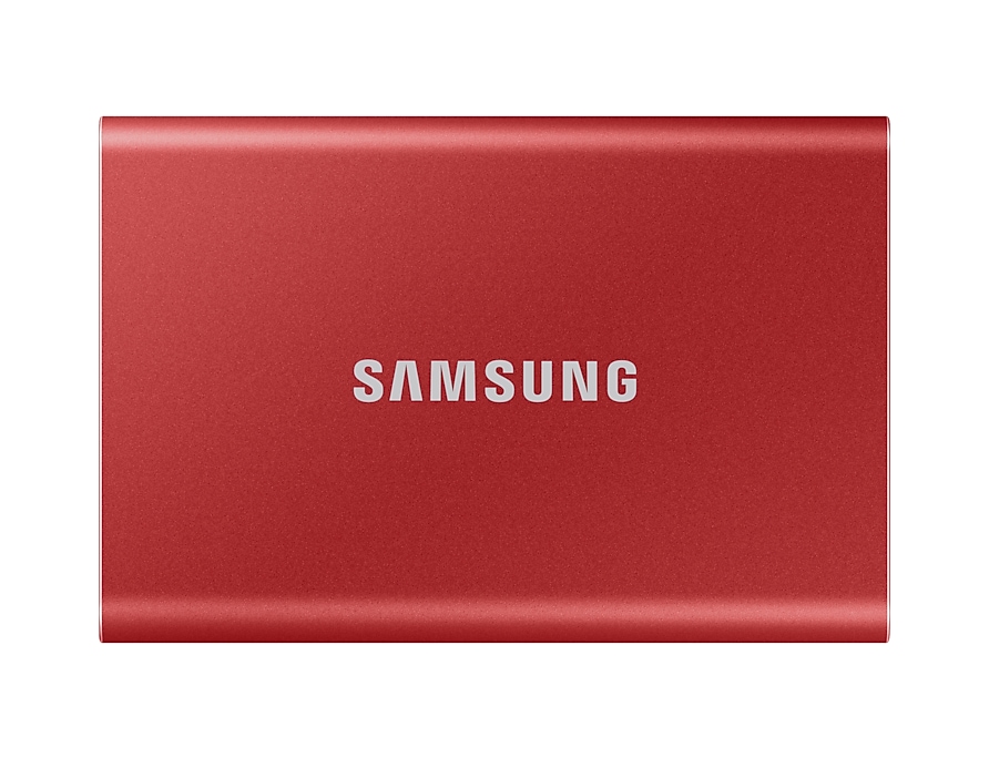 Внешний SSD Samsung T7 MU-PC2T0R/WW 2Tb, 1.8", красный
