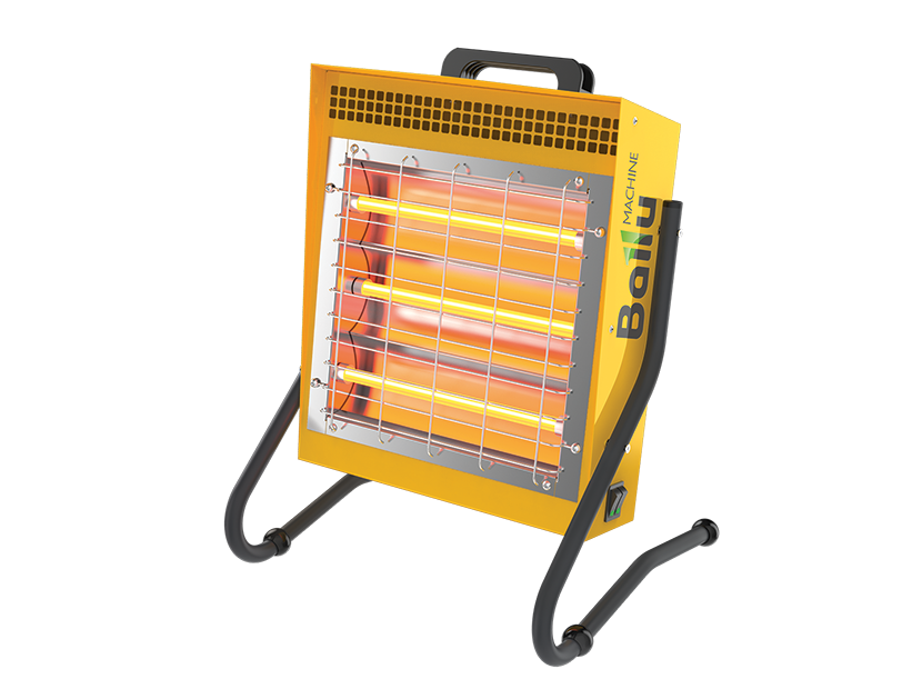 

Инфракрасный обогреватель 1.5кВт 25м², 230В, напольный, механическое управление, желтый, Ballu BIH-LM-1.5, BIH-LM-1.5