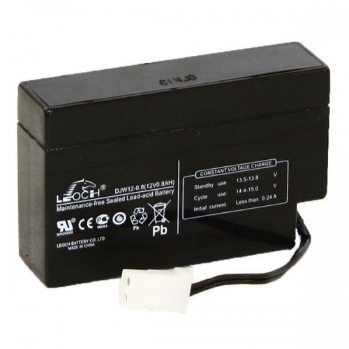 Аккумуляторная батарея для ОПС Leoch DJW12-08, 12V, 0.8Ah