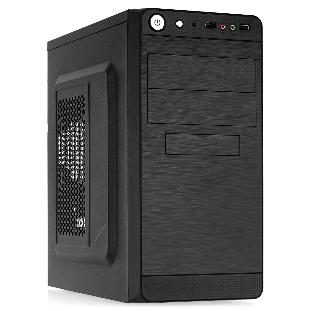 Корпус Winard 5822, mATX, Mini-Tower, черный, 400 Вт