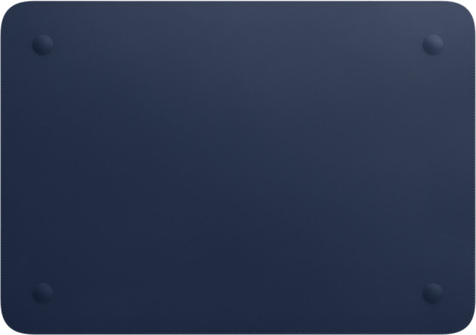 

16" Чехол-папка APPLE Leather Sleeve MacBook Pro 16", темно-синий (MWVC2ZM/A), Leather Sleeve MacBook Pro 16"