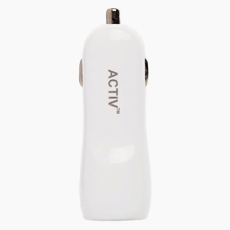 

Автомобильное зарядное устройство Activ Clean Line CAU1-2A-01, USB, 2A, белый (101619), CAU1-2A-01