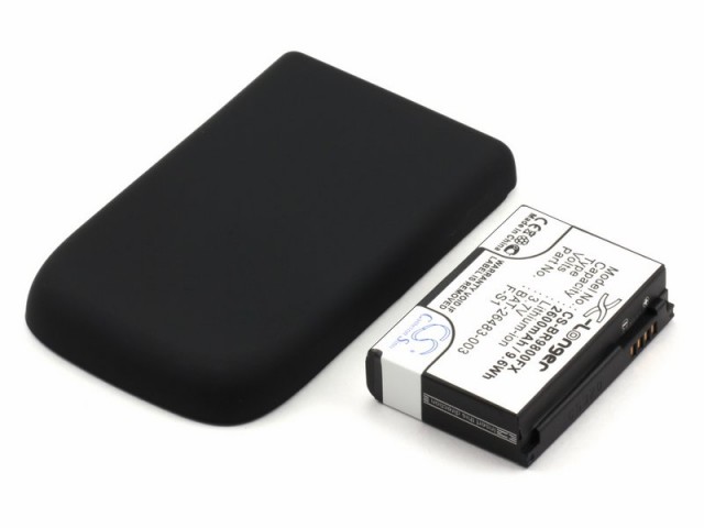 

Аккумулятор CameronSino CS-BR9800FX для Blackberry 9800, Li-Ion, 2600mAh, 3.7V (P104.00509), CS-BR9800FX