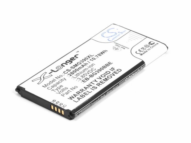 

Аккумулятор CameronSino CS-SMG390XL для Samsung Galaxy Xcover 4, Li-Ion, 2800mAh, 3.85V, NFC (P104.01368), CS-SMG390XL
