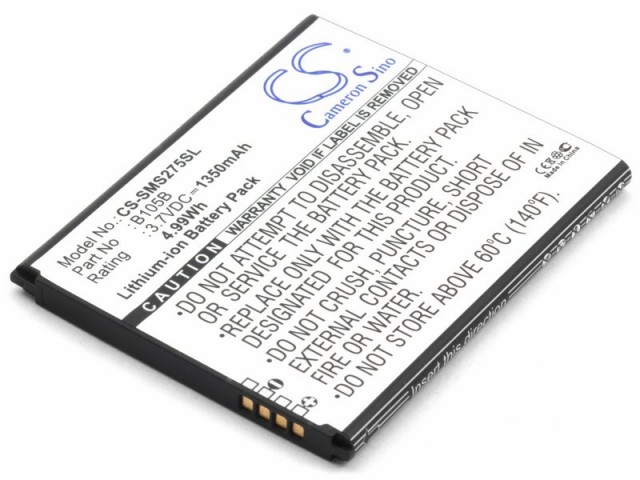 

Аккумулятор CameronSino CS-SMS275XL для Samsung GT-S7275 Galaxy Ace 3 LTE, Li-Ion, 1800mAh, 3.7V (P104.01406), CS-SMS275XL