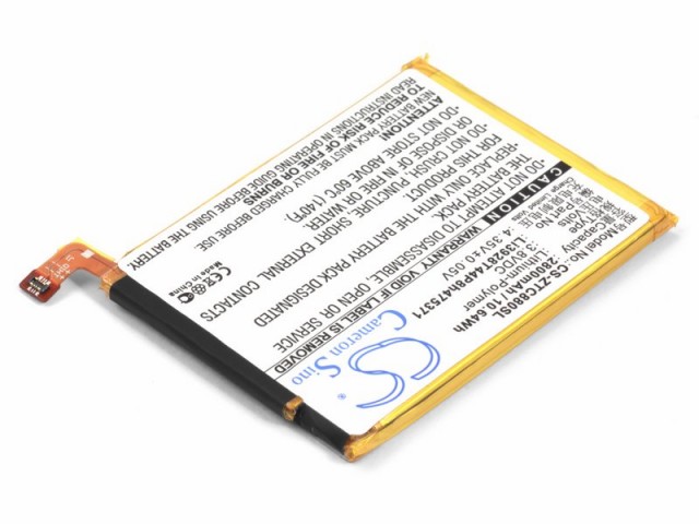 

Аккумулятор CameronSino CS-ZTC880S для ZTE C880U Blade A1, Li-Pol, 2800mAh, 3.8V (P104.01454), CS-ZTC880S