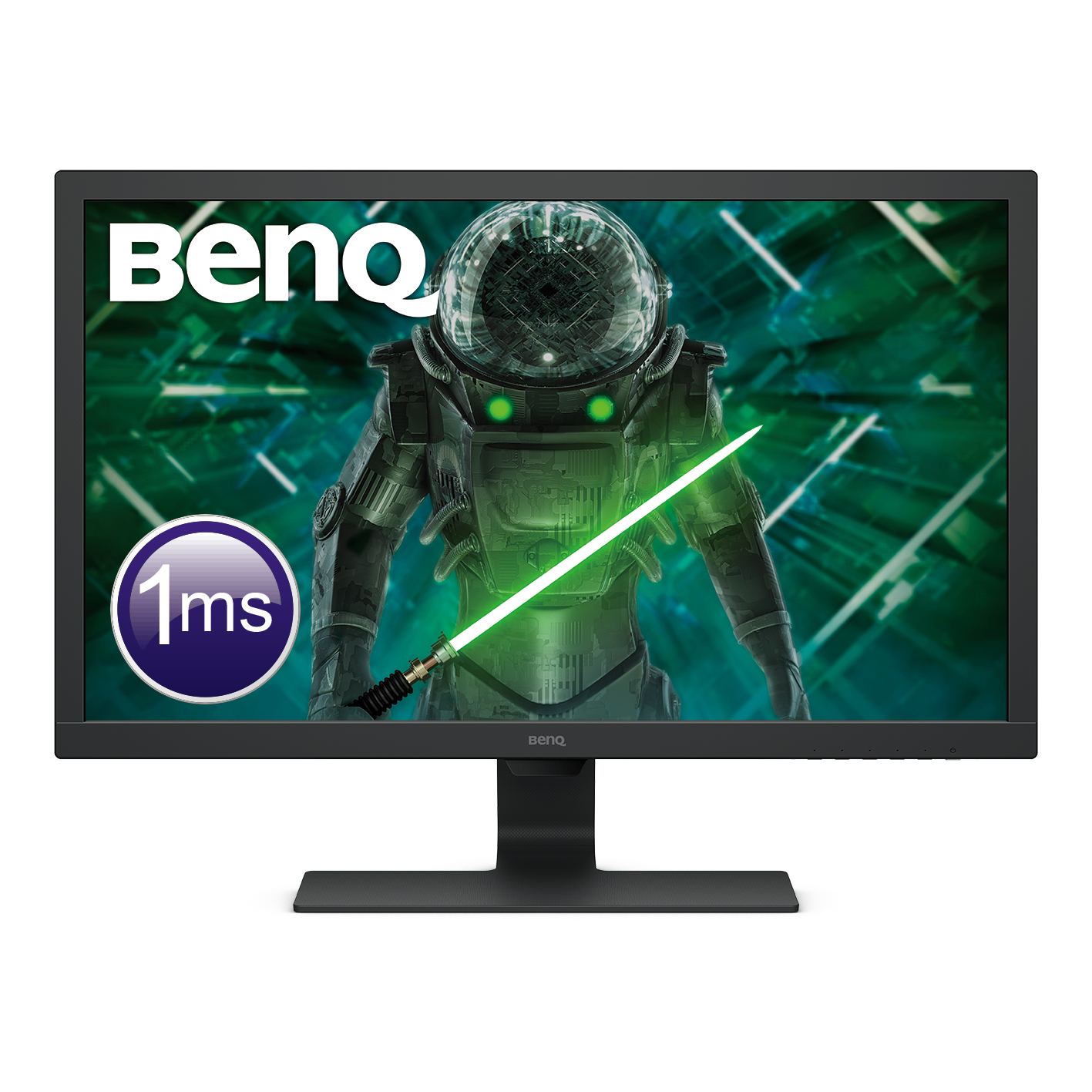 

Монитор 27" BenQ GL2780E TN, 1920x1080 (16:9), 300кд/м2, 1мс, VGA, DVI, HDMI, DisplayPort, черный (9H.LJ6LB.FBE), GL2780E