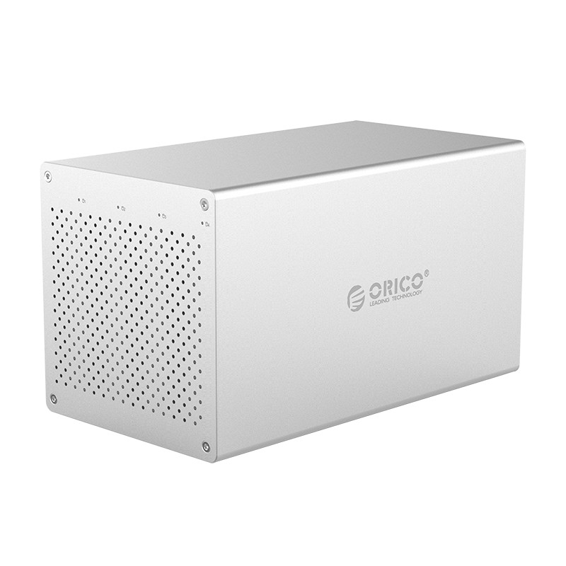 Док-станция Orico WS400RC3-SV, 4x3.5", серебристый