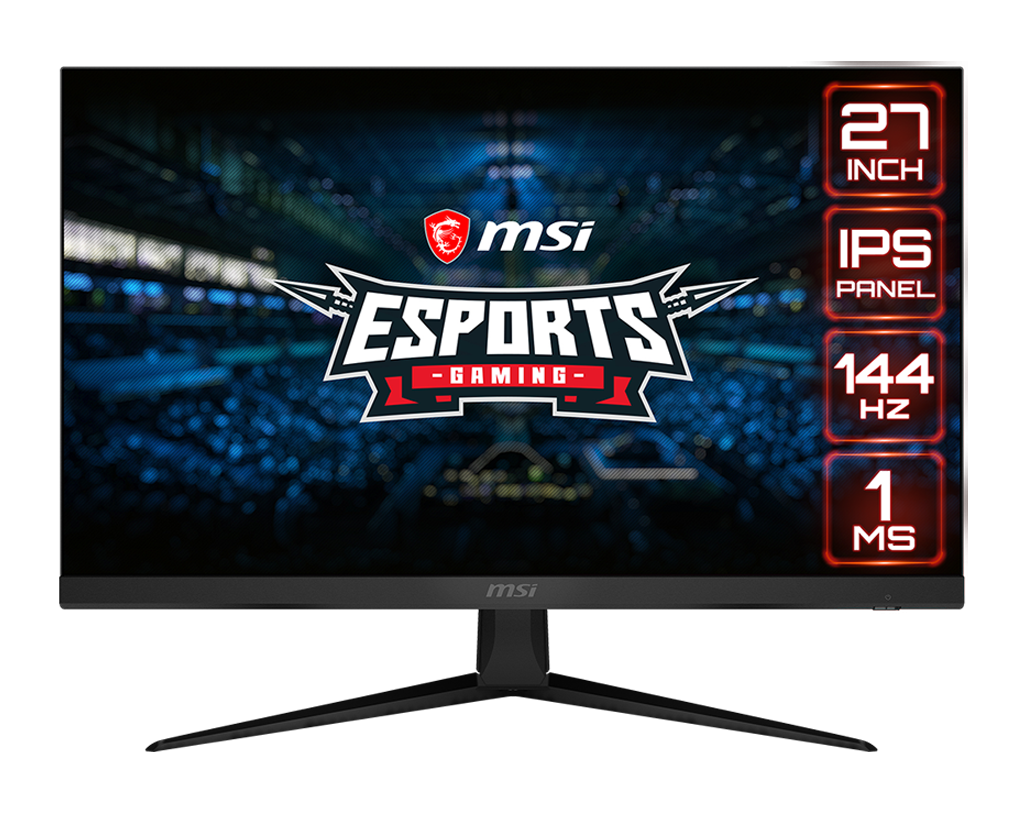 

Монитор 27" MSI Optix G271 IPS, 1920x1080 (16:9), 250кд/м2, 144 Гц, 1мс, FreeSync, HDMI, DisplayPort, черный (9S6-3CB51T-018), G271