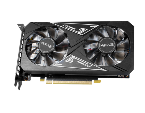 

Видеокарта KFA2 NVIDIA GeForce GTX 1650 EX PLUS (1-Click OC), 4Gb DDR6, 128 бит, PCI-E, DVI, HDMI, DP, Retail (65SQL8DS93EK), EX PLUS (1-Click OC)