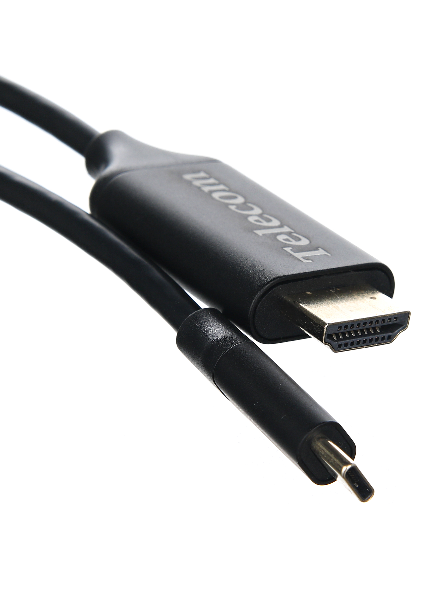 Кабель-переходник (адаптер) USB 3.1 Type-C(M)-HDMI(19M), 1.8 м, черный Telecom