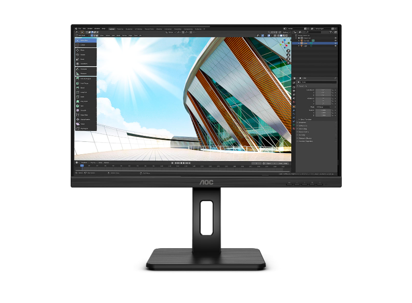 Монитор 23.8" AOC 24P2Q черный