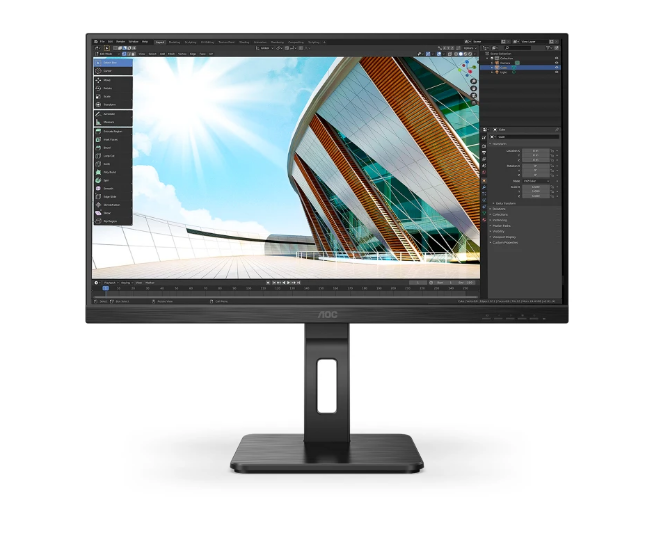 Монитор 27" AOC 27P2Q черный