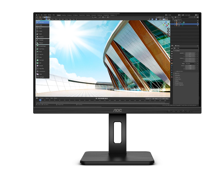 

Монитор 23.8" AOC Q24P2Q IPS, 2560x1440 (16:9), 250кд/м2, 4мс, VGA, HDMI, DisplayPort, USB-Hub, черный, Q24P2Q