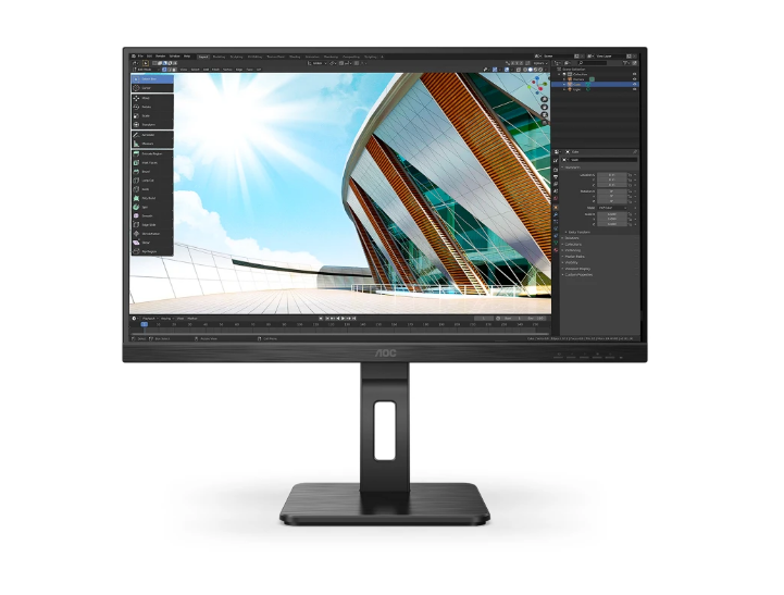 

Монитор 27" AOC Q27P2Q IPS, 2560x1440 (16:9), 300кд/м2, 4мс, 178°/178°, VGA, HDMI, DisplayPort, USB-Hub, черный (Q27P2Q), Q27P2Q