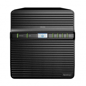 

Сетевой накопитель (NAS) Synology DiskStation DS420J, слоты 4x2.5"/3.5" SATA3, 1x1 Гбит/с, 2xUSB 3.X, Realtek RTD1296/4x1.4 ГГц, DDR4 1Gb, (DS420J), DS420J