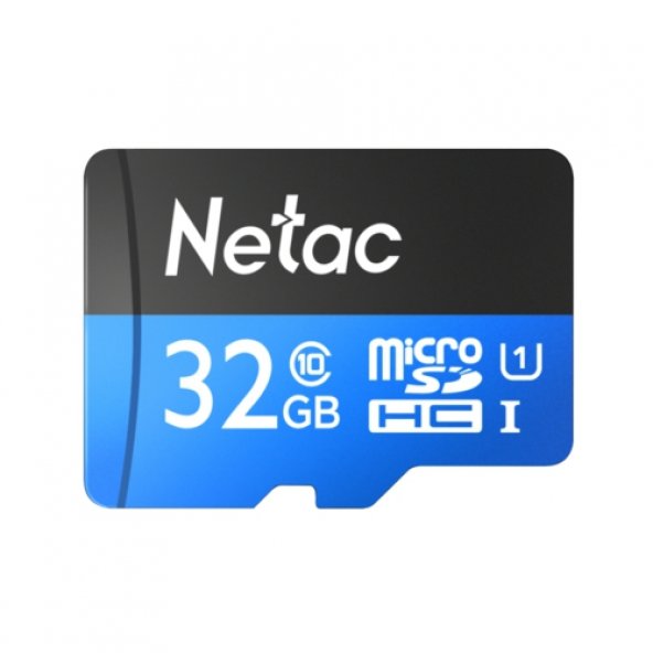 Карта памяти 32Gb microSDHC Netac P500 Standard Class 10 UHS-I U1 + адаптер