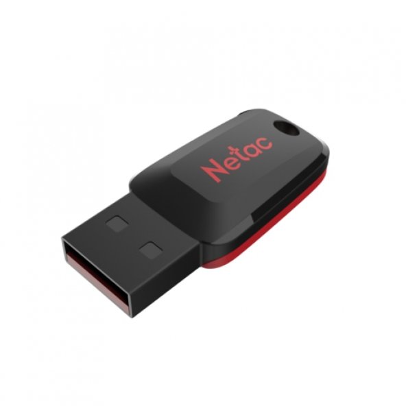 

Флешка 32Gb USB 2.0 Netac U197, черный/красный (NT03U197N-032G-20BK), U197