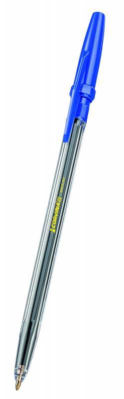 Ручка шариковая Corvina Classic 51, синий, пластик, колпачок