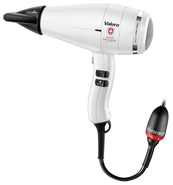 

Фен Valera MasterPRO 3.0 Light 2000Вт, 6 режимов, 3м, петля для подвешивания, съемный фильтр, вращение шнура, ионизация, жемчужный (MP 3.0 X RC RG), MasterPRO 3.0 Light