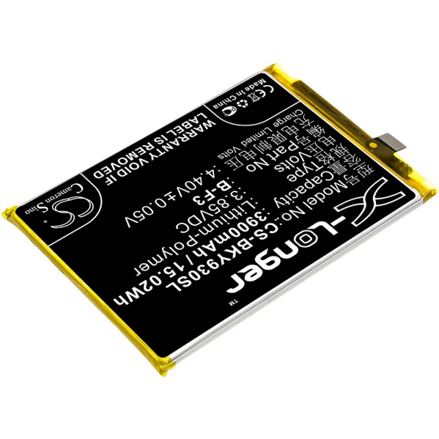 

Аккумулятор CameronSino CS-BKY930SL для BBK V1815/V1818C, Li-Pol, 3900mAh, 3.85V (P104.01532), CS-BKY930SL