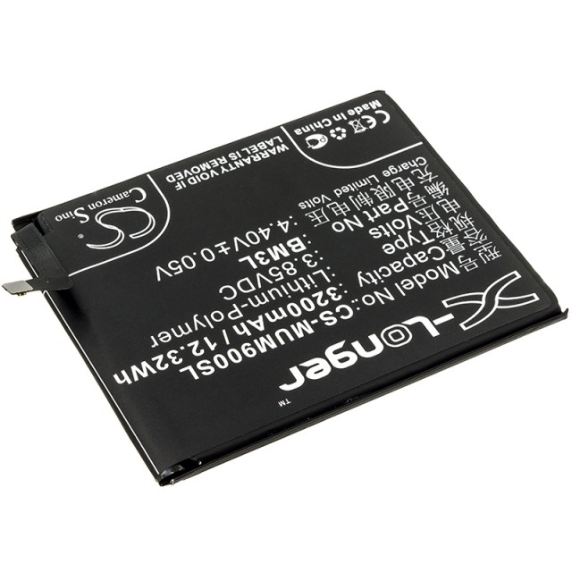

Аккумулятор CameronSino CS-MUM900SL для Xiaomi M1902F1A/ M1902F1G, Li-Pol, 3200mAh, 3.85V (P104.01512), CS-MUM900SL