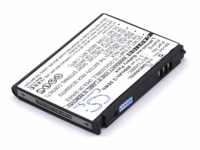 

Аккумулятор CameronSino CS-SMD800SL для Samsung SGH-D808 (BST5268BC), Li-Ion, 800mAh, 3.7V (P104.01355), CS-SMD800SL