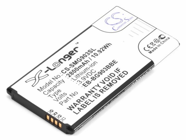 

Аккумулятор CameronSino CS-SMG903SL для Samsung Galaxy S5 Neo SM-G903F (EB-BG903BBE), Li-Ion, 2800mAh, 3.9V (P104.01376), CS-SMG903SL