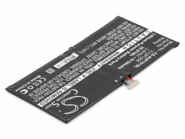 

Аккумулятор CameronSino CS-AUF701SL, 3.8V, 8150mAh, Li-pol для Asus Transformer Pad Infinity TF701T (C12P1305) (P106.00020), CS-AUF701SL